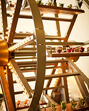 Ferris wheel from Occasions Caterers